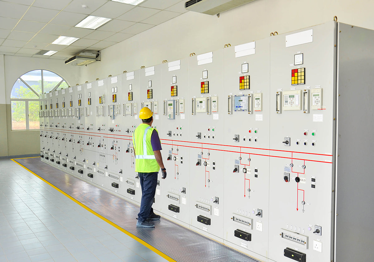 ASTM Gray Diamond Switchboard