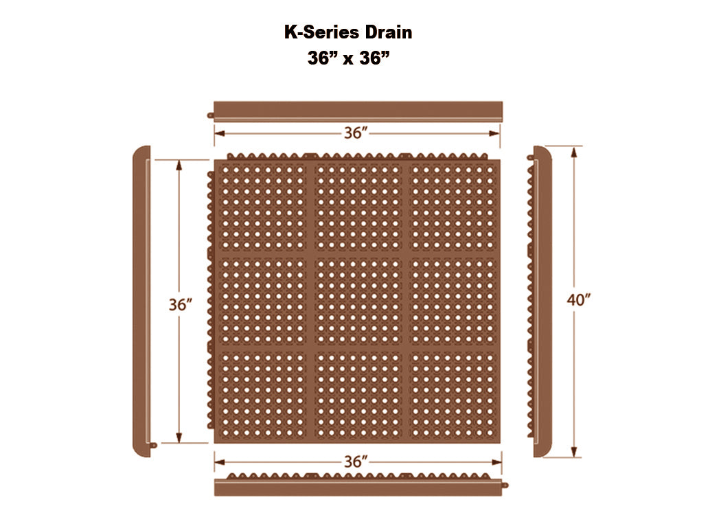 K-Series® Kitchen Drain Thru (Terra Cotta)