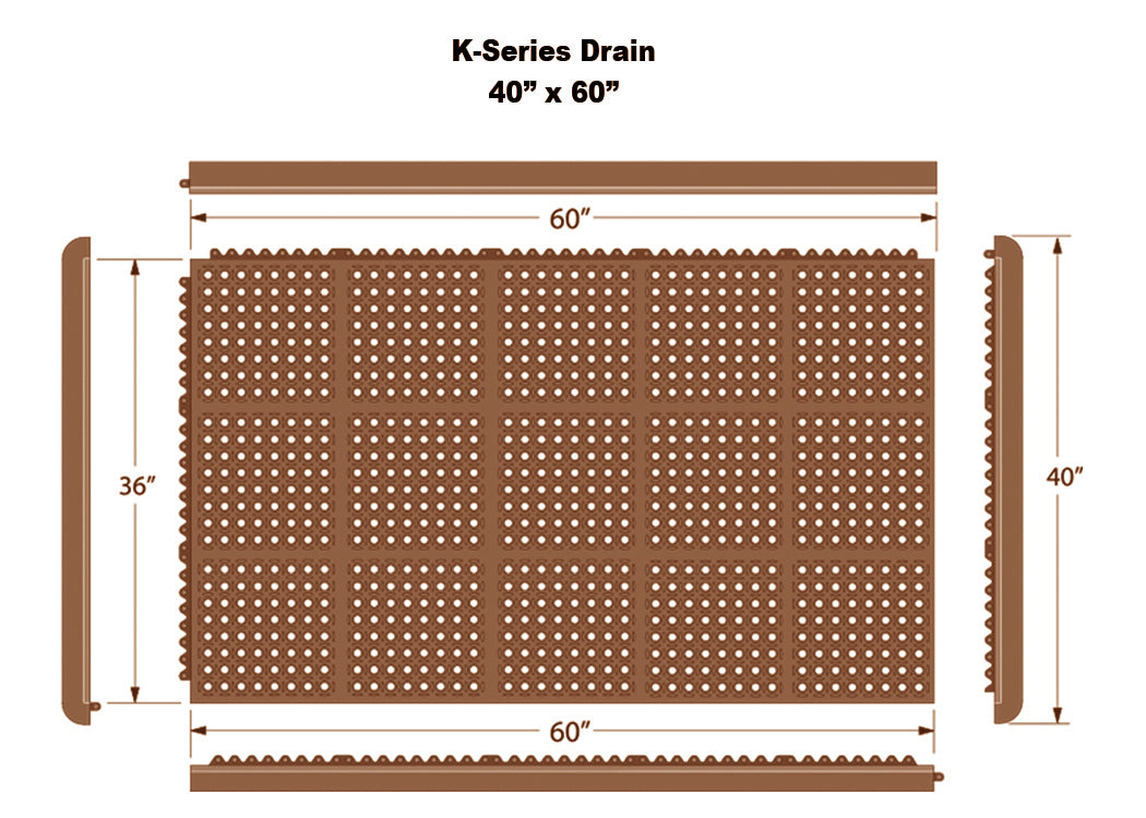 K-Series® Kitchen Drain Thru (Terra Cotta)