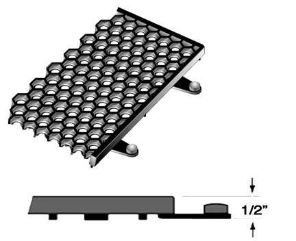 Hex-O-Lite Drain Thru