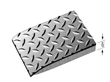 Nitrile Diamond Plate Anti Fatigue Mat