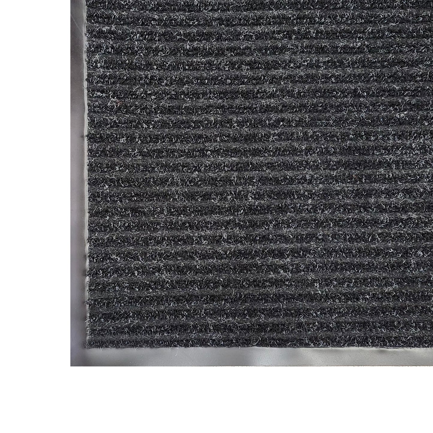Brush Rib Charcoal Entrance Mat – Heavy-Duty Floor