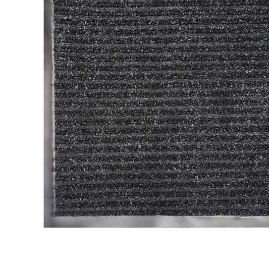 Brush Rib Charcoal Entrance Mat – Heavy-Duty Floor