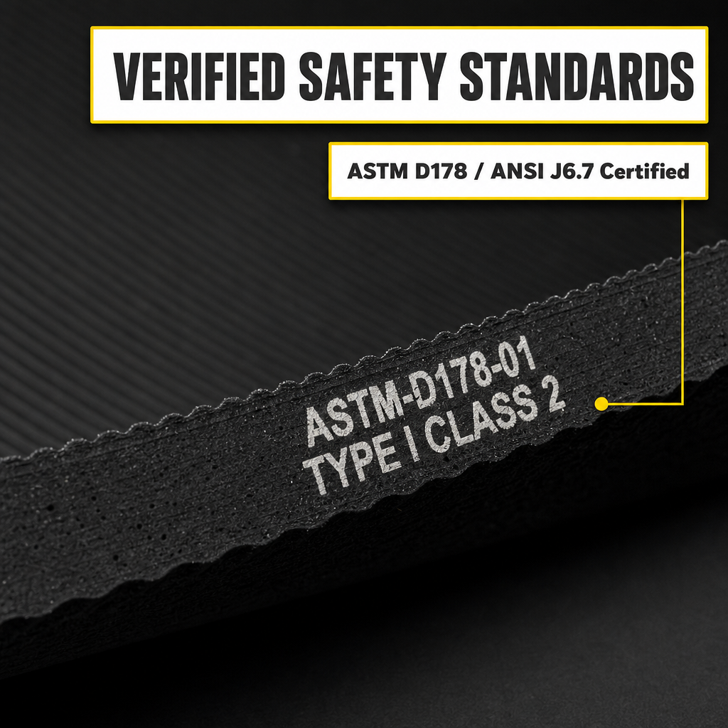 Esteras acanaladas para cuadros de distribución ASTM