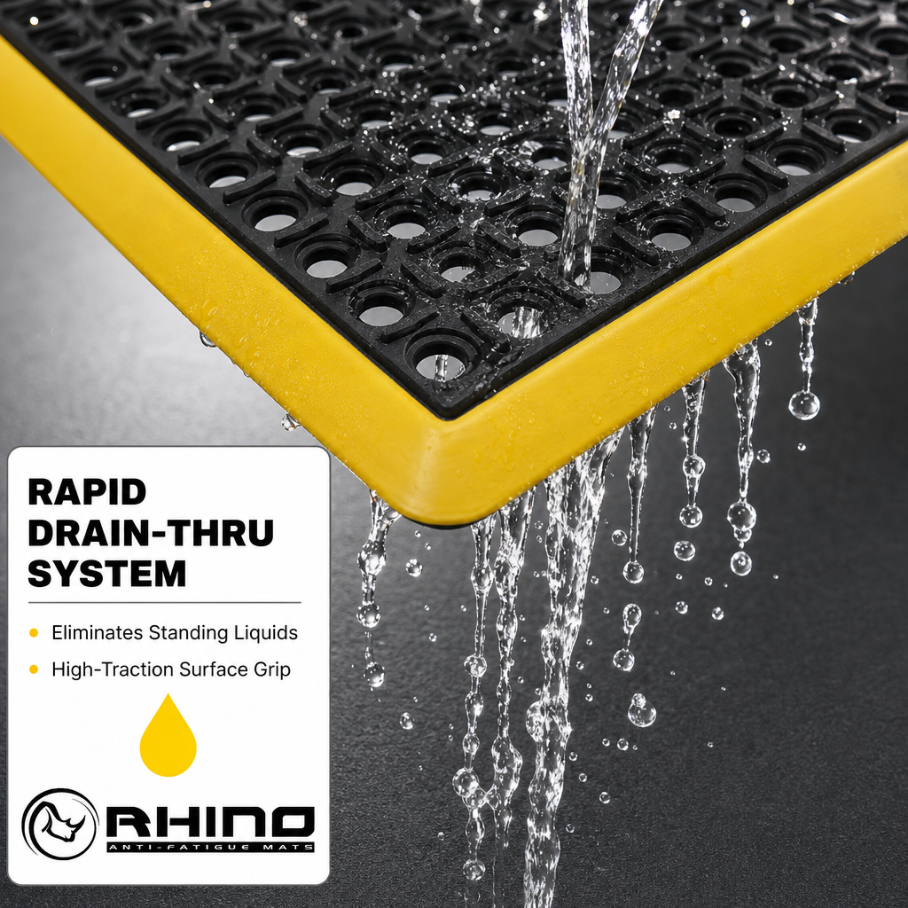 Alfombra de seguridad Drain-Thru S-Series®