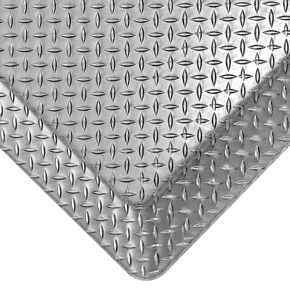 American Classic® Gray Diamond Plate Anti-Fatigue Mat