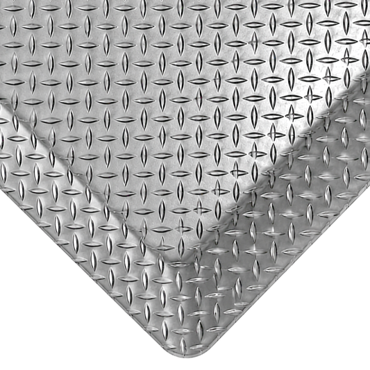 American Classic® Gray Diamond Plate Anti-Fatigue Mat