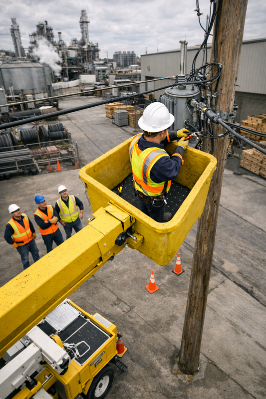 Bucket Truck Mats – Ama Cloud™ Perforated