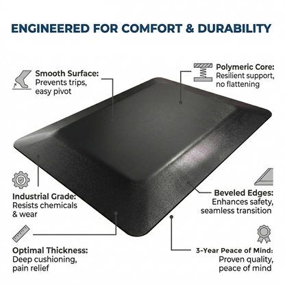 Alfombrillas antifatiga Heavy Duty Top (HDT™)
