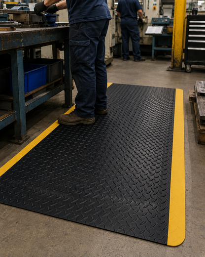 Contract Duty™ Diamond Plate Anti-Fatigue Mat