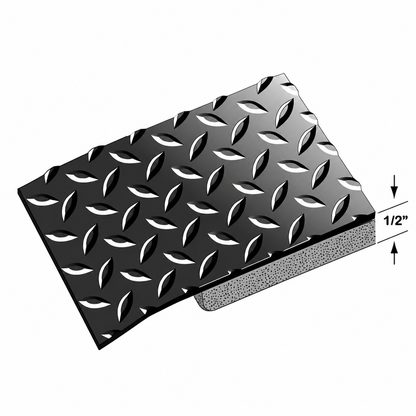Contract Duty™ Diamond Plate Anti-Fatigue Mat