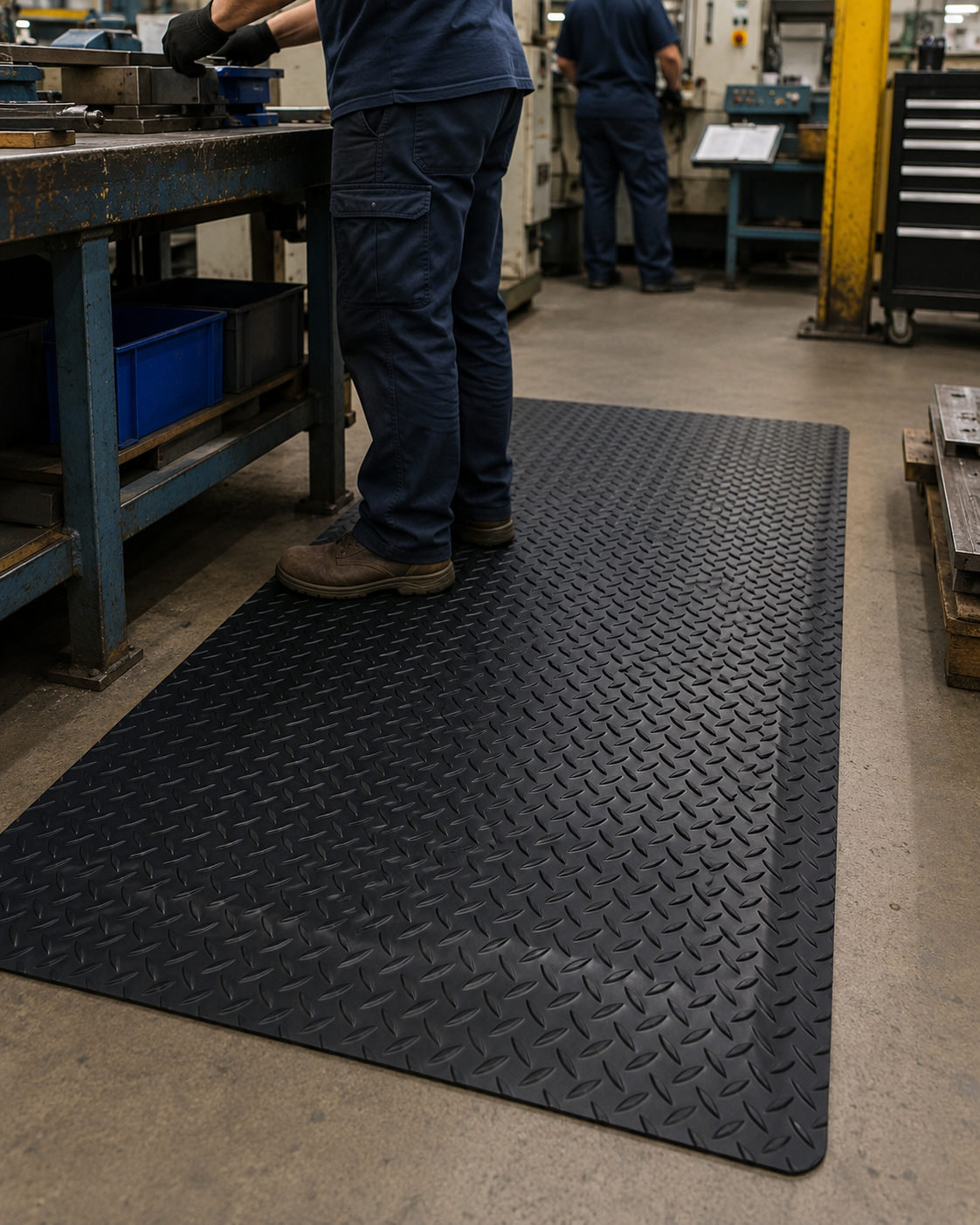 Tapete antifatiga Contract Duty™ Diamond Plate