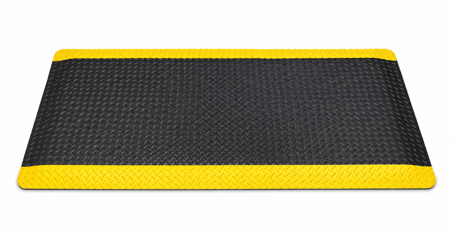 Diamond Plate Knobbed-Back® Anti-Fatigue Mat
