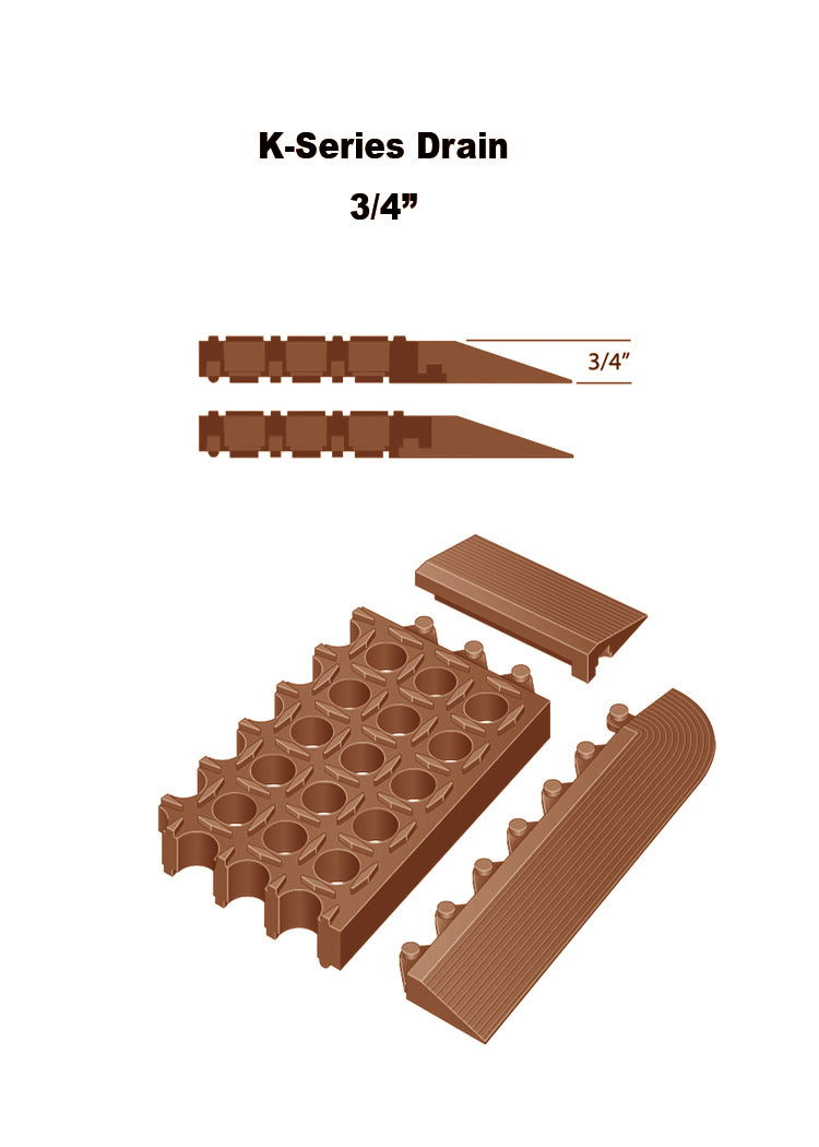 K-Series® Kitchen Drain Thru (Terra Cotta)