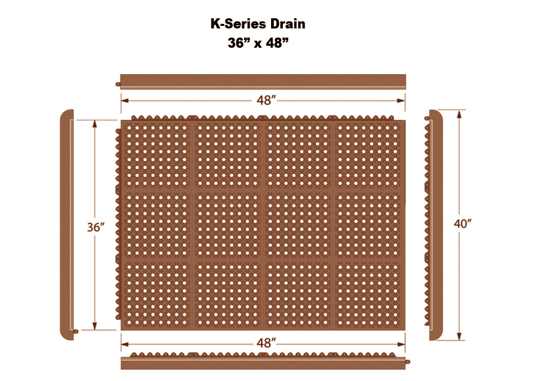 K-Series® Kitchen Drain Thru (Terra Cotta)