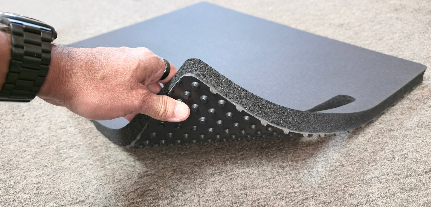 Rhino Knobbed Back Knee Pad® – Heavy-Duty Industrial Kneeling Pad