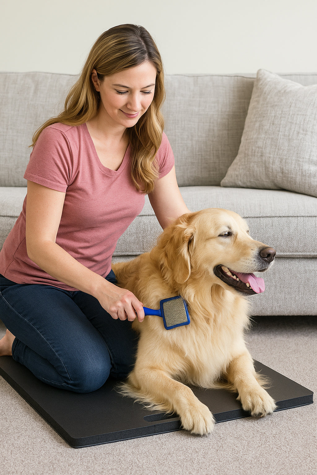 Rhino Knobbed Back Knee Pad® – Heavy-Duty Industrial Kneeling Pad