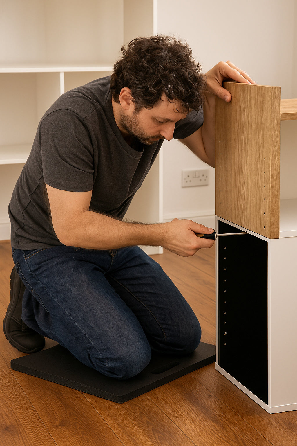 Rhino Knobbed Back Knee Pad® – Heavy-Duty Industrial Kneeling Pad