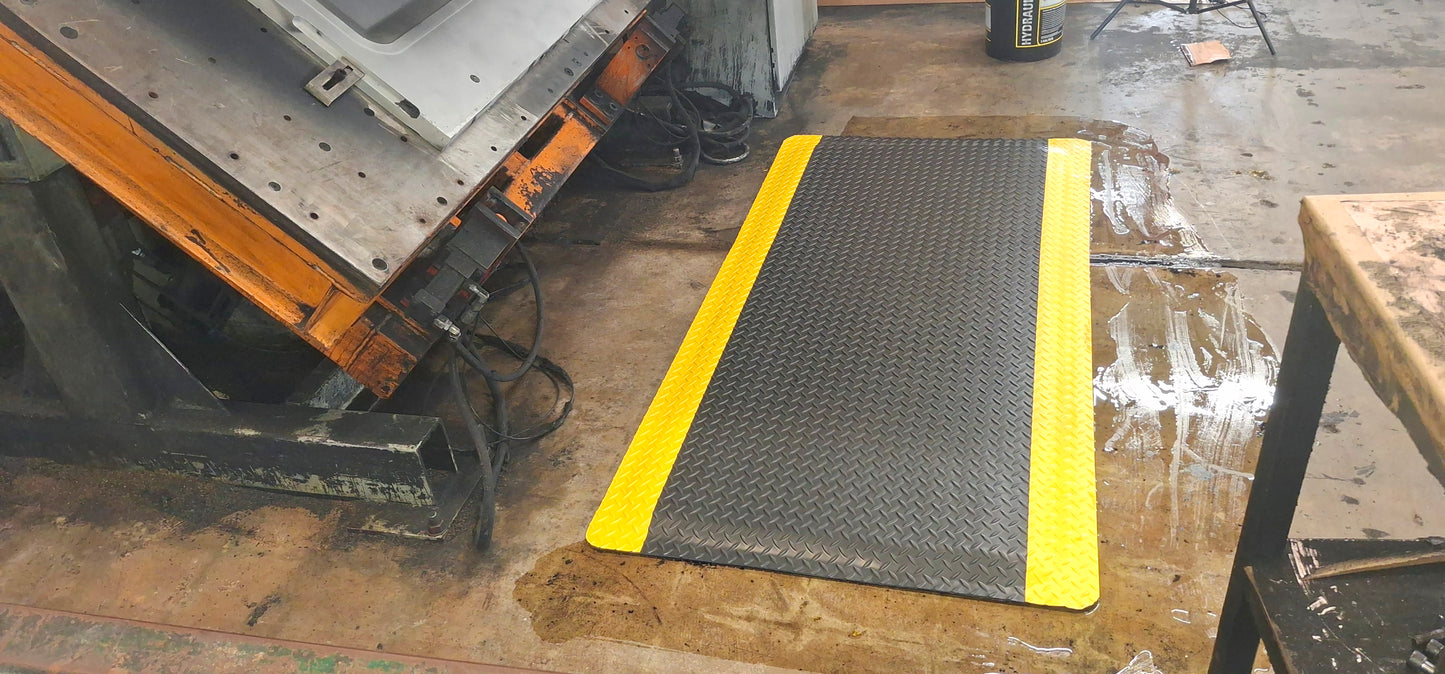 Diamond Plate Knob-Back® Anti Fatigue