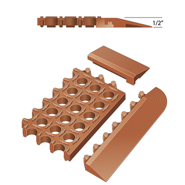 M-Series® Meter Mat (Terra Cotta) Drain-Thru