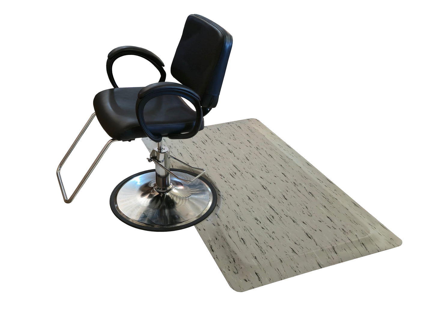 Marbleized Salon Mat