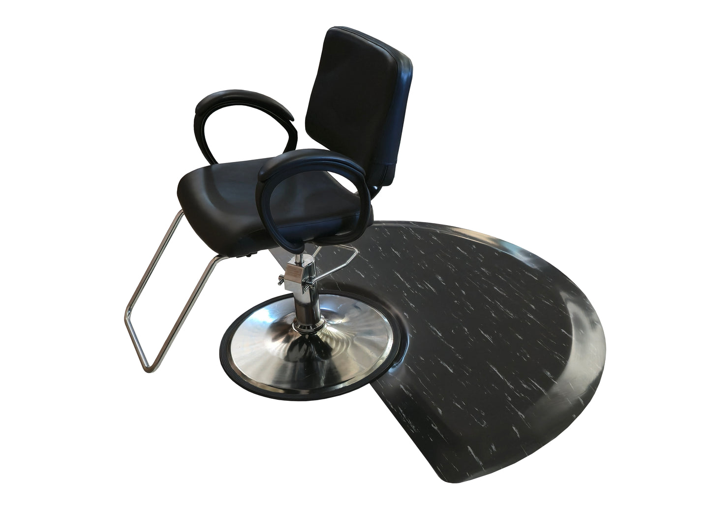 Marbleized Salon Mat