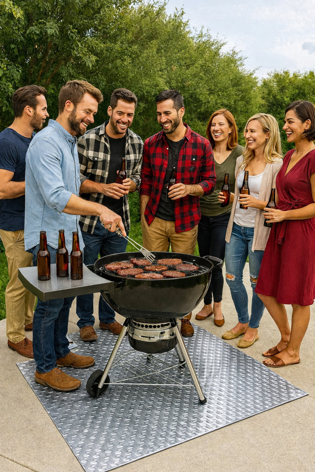 Grill Gaurd Mat