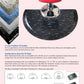 Marbleized Salon Mat