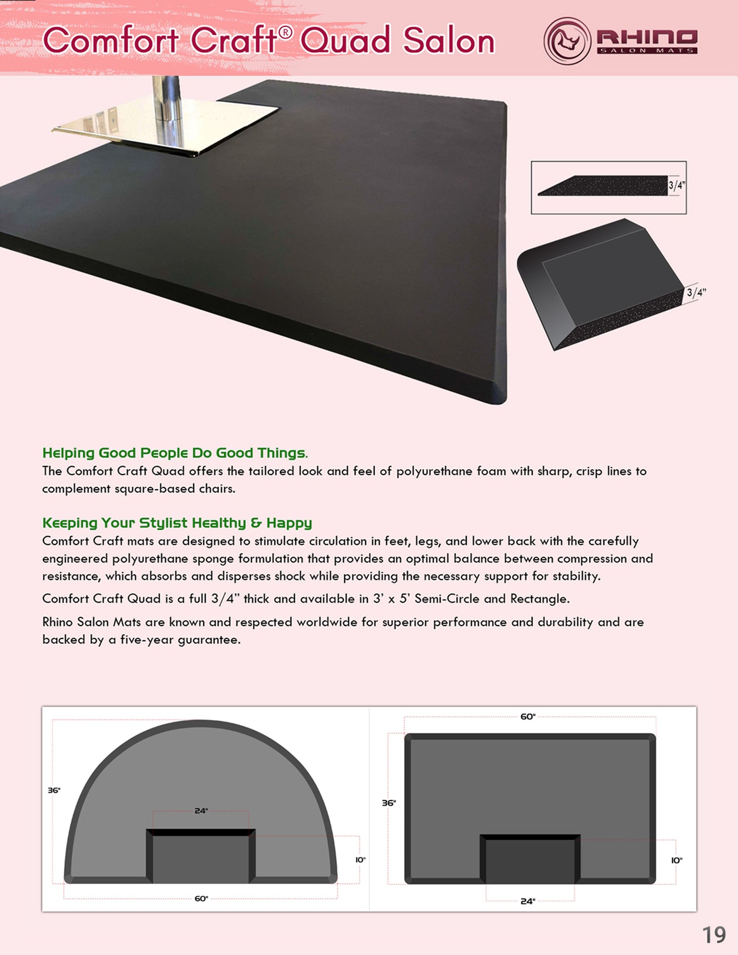 Comfort Craft® Quad Salon