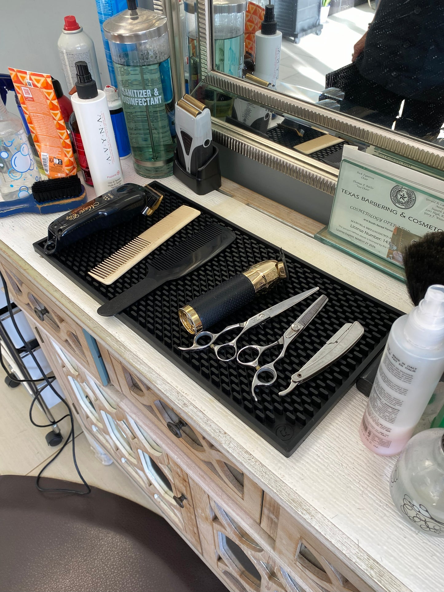 Rhino Salon Tool Mat