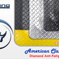 American Classic® Diamond Plate Anti-Fatigue Mat