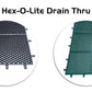 Hex-O-Lite Drain Thru