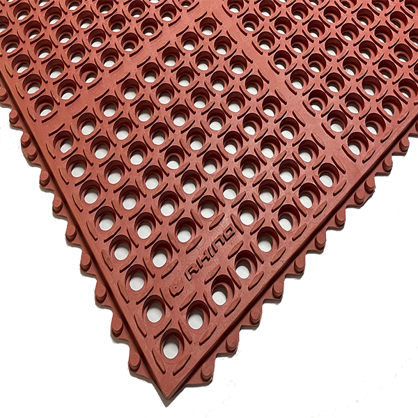 Terra Shell Mat M-Series® Meter Mat Drain-Thru (Terra Cotta) – Rhino Mats