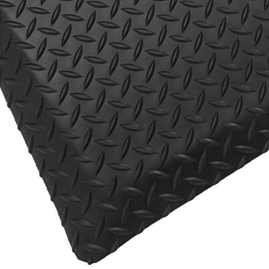 Rhino Anti-Fatigue Mats Reflex Metallic Raised Domed Surface 24 in