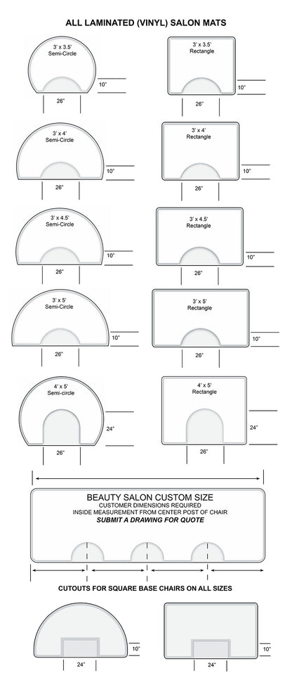 Xtra-Flex Salon Mats